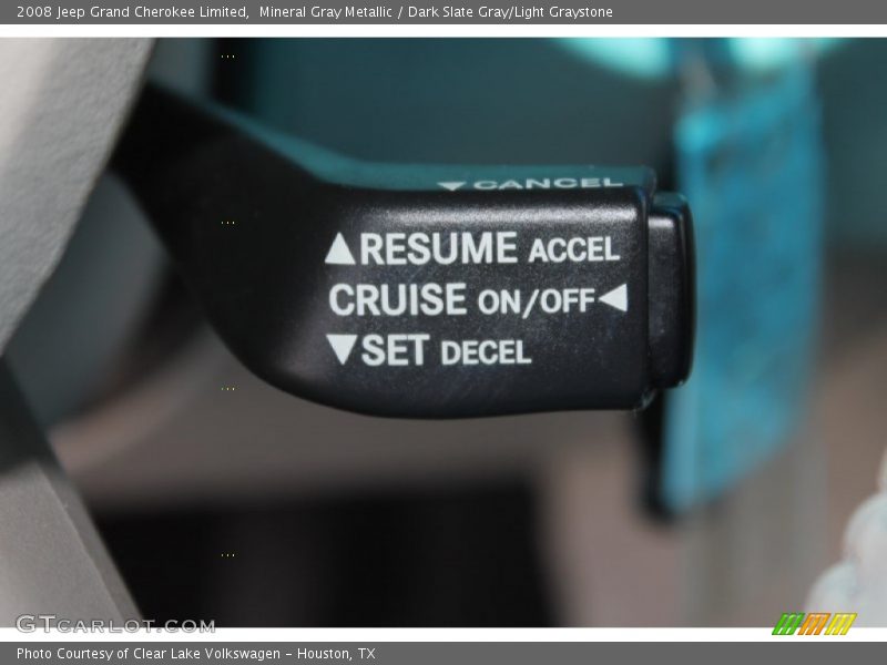 Mineral Gray Metallic / Dark Slate Gray/Light Graystone 2008 Jeep Grand Cherokee Limited