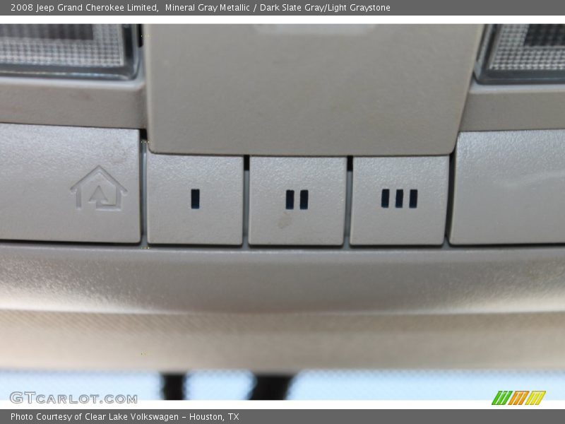 Mineral Gray Metallic / Dark Slate Gray/Light Graystone 2008 Jeep Grand Cherokee Limited