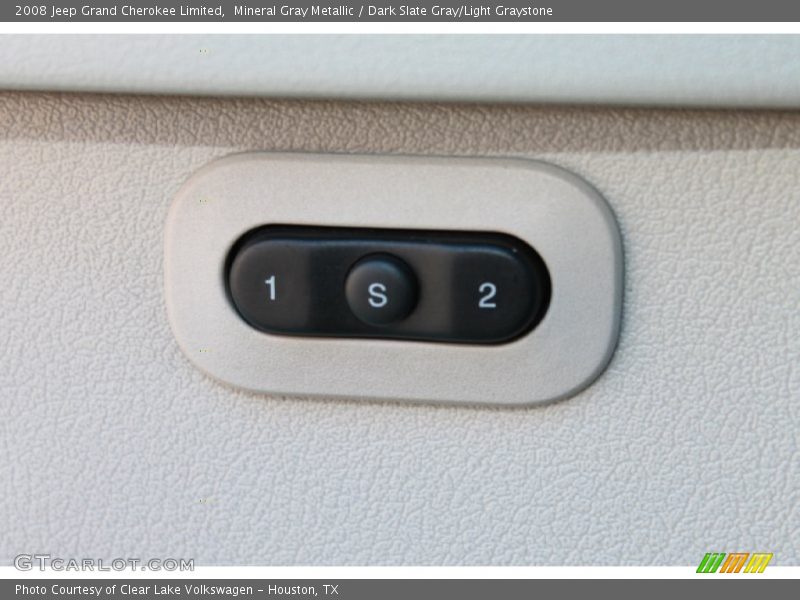 Mineral Gray Metallic / Dark Slate Gray/Light Graystone 2008 Jeep Grand Cherokee Limited