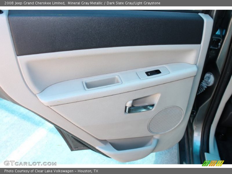 Mineral Gray Metallic / Dark Slate Gray/Light Graystone 2008 Jeep Grand Cherokee Limited