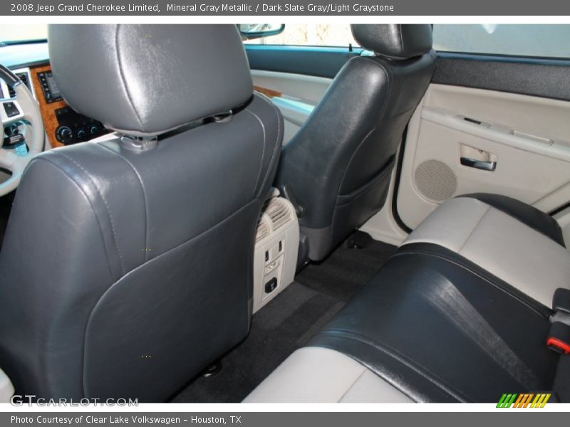 Mineral Gray Metallic / Dark Slate Gray/Light Graystone 2008 Jeep Grand Cherokee Limited