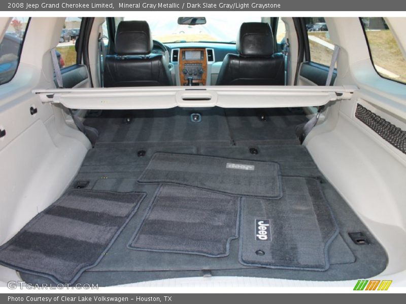 Mineral Gray Metallic / Dark Slate Gray/Light Graystone 2008 Jeep Grand Cherokee Limited