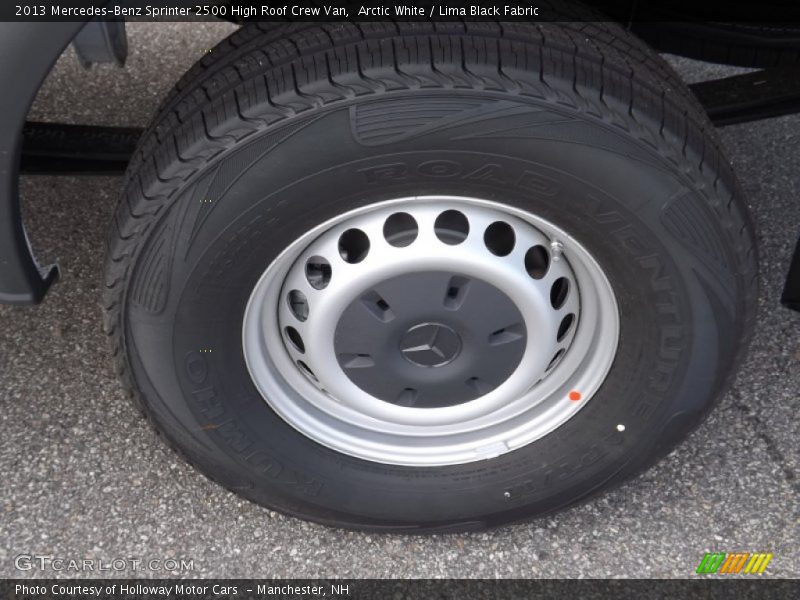 Arctic White / Lima Black Fabric 2013 Mercedes-Benz Sprinter 2500 High Roof Crew Van
