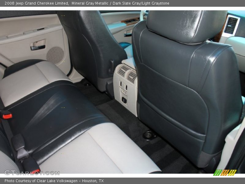 Mineral Gray Metallic / Dark Slate Gray/Light Graystone 2008 Jeep Grand Cherokee Limited