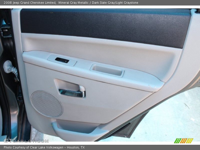 Mineral Gray Metallic / Dark Slate Gray/Light Graystone 2008 Jeep Grand Cherokee Limited