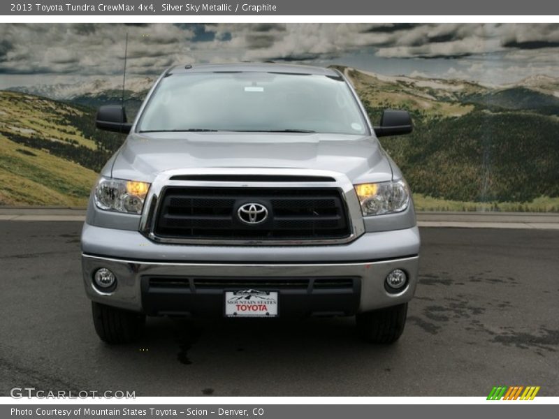Silver Sky Metallic / Graphite 2013 Toyota Tundra CrewMax 4x4