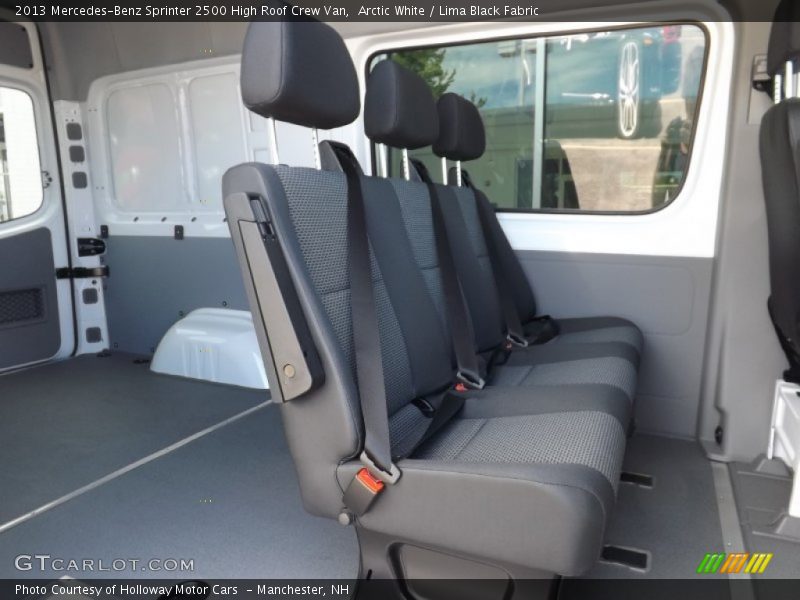 Arctic White / Lima Black Fabric 2013 Mercedes-Benz Sprinter 2500 High Roof Crew Van