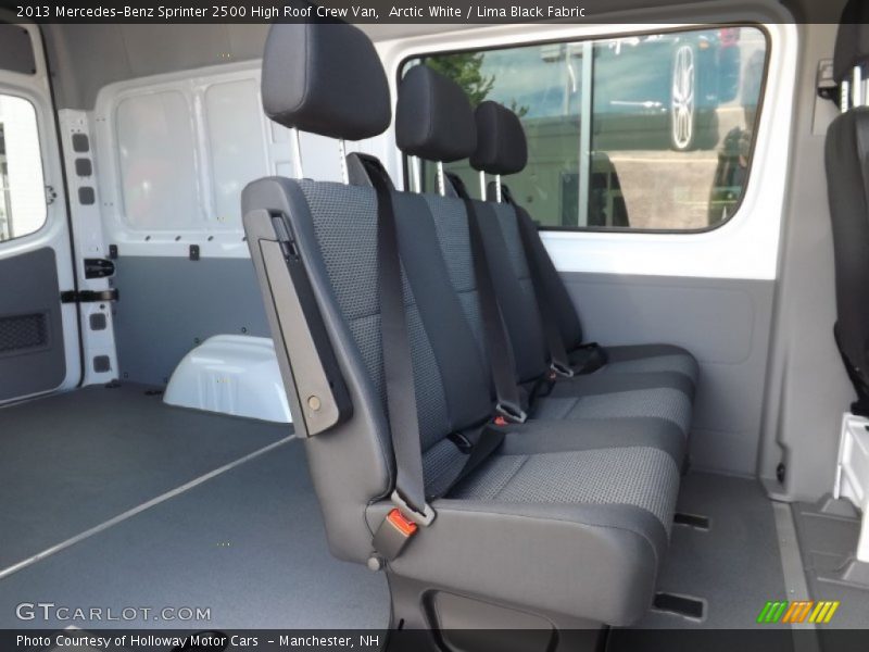 Arctic White / Lima Black Fabric 2013 Mercedes-Benz Sprinter 2500 High Roof Crew Van