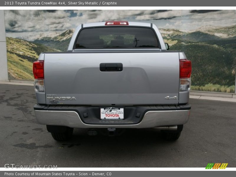 Silver Sky Metallic / Graphite 2013 Toyota Tundra CrewMax 4x4