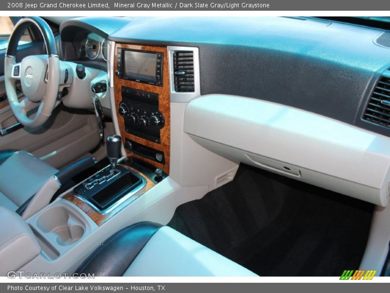 Mineral Gray Metallic / Dark Slate Gray/Light Graystone 2008 Jeep Grand Cherokee Limited
