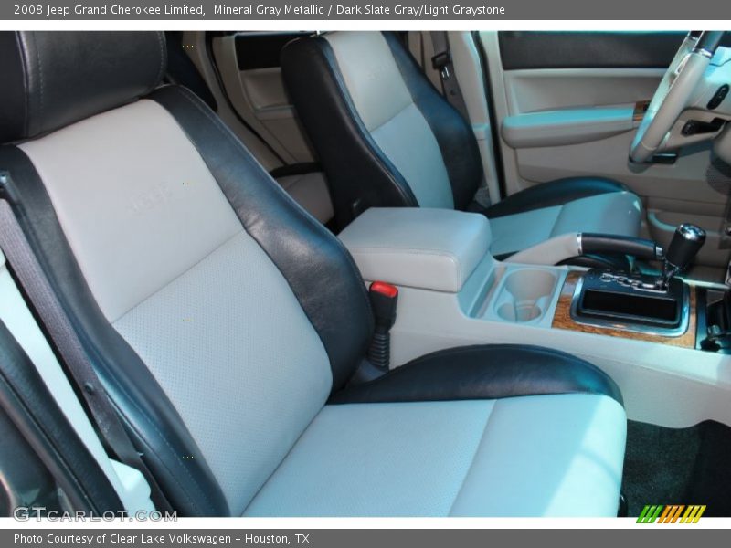 Mineral Gray Metallic / Dark Slate Gray/Light Graystone 2008 Jeep Grand Cherokee Limited
