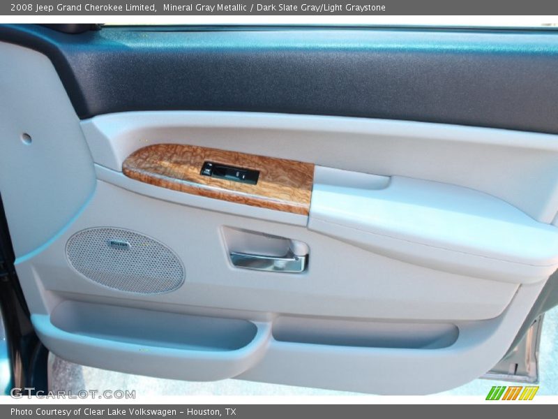 Mineral Gray Metallic / Dark Slate Gray/Light Graystone 2008 Jeep Grand Cherokee Limited