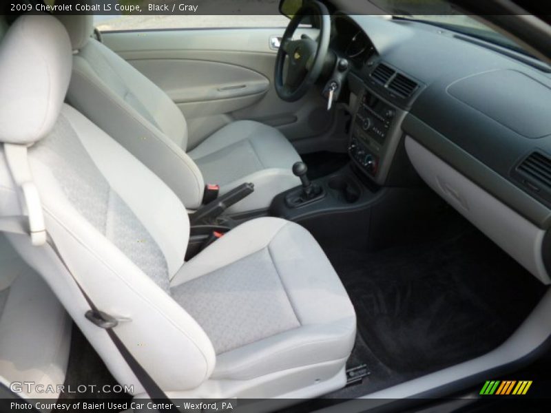 Black / Gray 2009 Chevrolet Cobalt LS Coupe