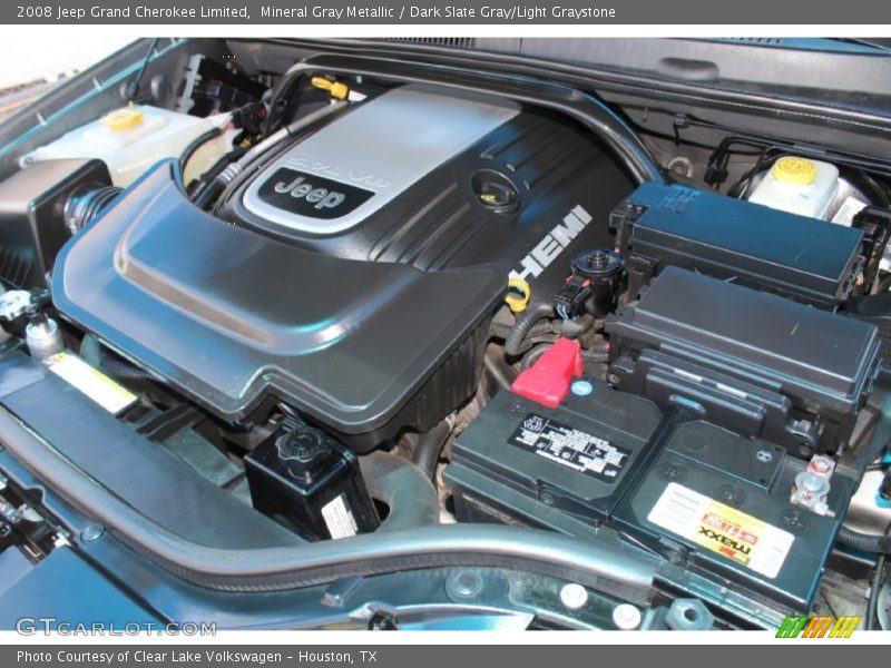 Mineral Gray Metallic / Dark Slate Gray/Light Graystone 2008 Jeep Grand Cherokee Limited