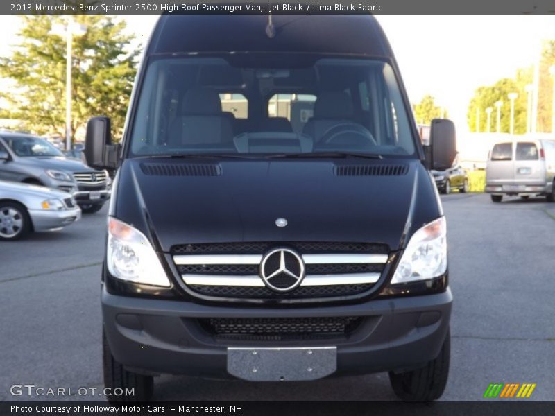 Jet Black / Lima Black Fabric 2013 Mercedes-Benz Sprinter 2500 High Roof Passenger Van