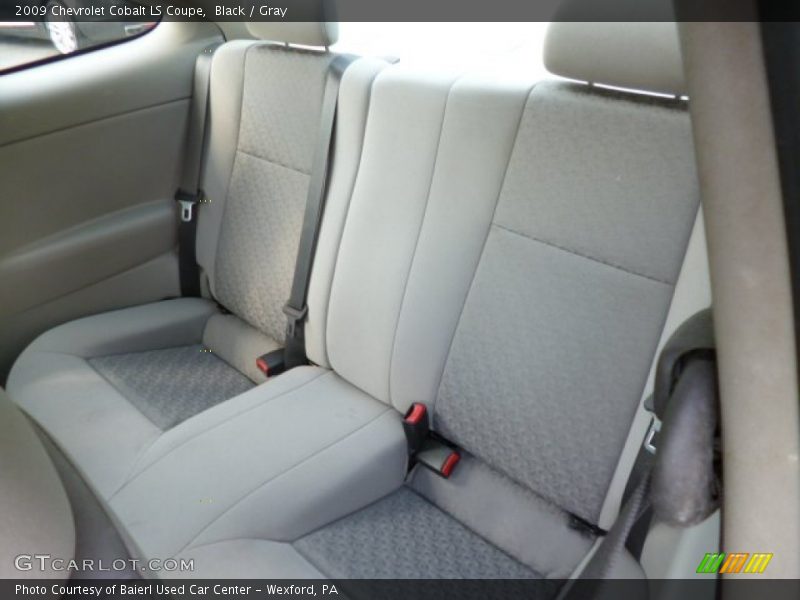 Black / Gray 2009 Chevrolet Cobalt LS Coupe