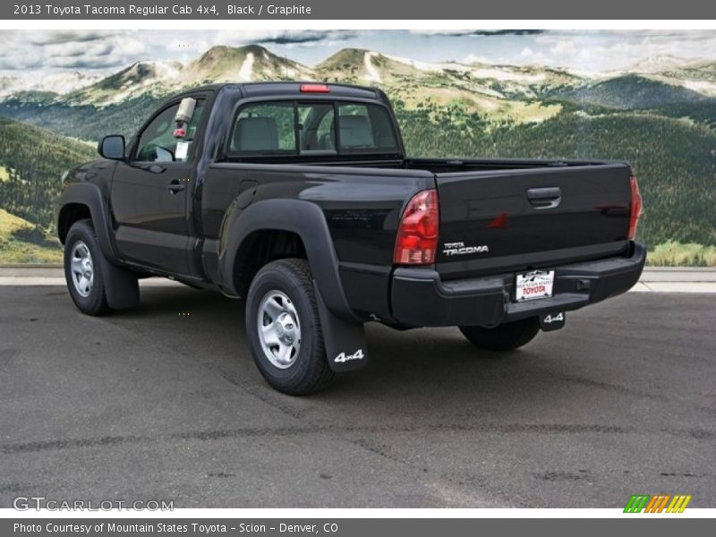 Black / Graphite 2013 Toyota Tacoma Regular Cab 4x4