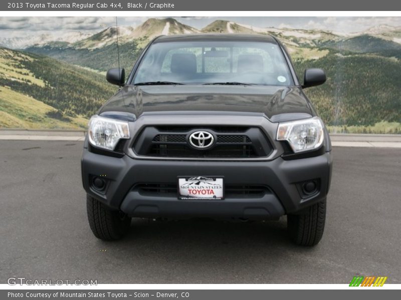 Black / Graphite 2013 Toyota Tacoma Regular Cab 4x4