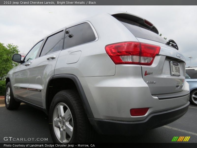 Bright Silver Metallic / Black 2013 Jeep Grand Cherokee Laredo