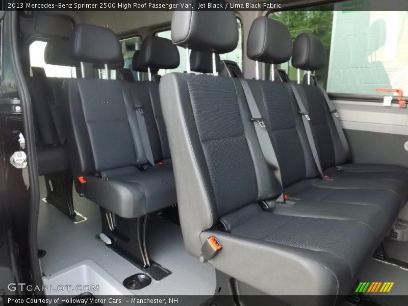 Jet Black / Lima Black Fabric 2013 Mercedes-Benz Sprinter 2500 High Roof Passenger Van