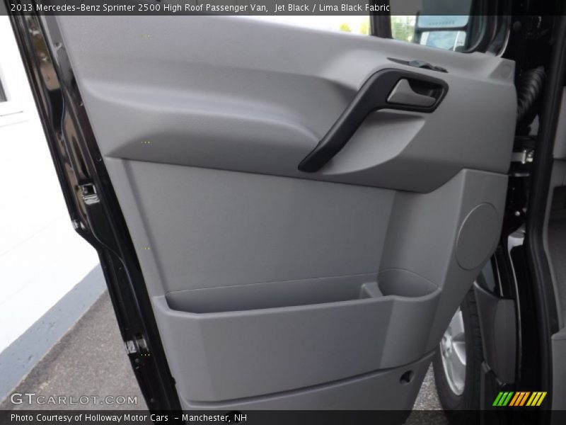 Jet Black / Lima Black Fabric 2013 Mercedes-Benz Sprinter 2500 High Roof Passenger Van