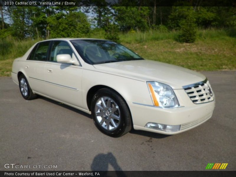 Vanilla Latte / Ebony 2010 Cadillac DTS