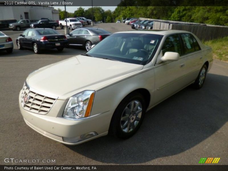 Vanilla Latte / Ebony 2010 Cadillac DTS