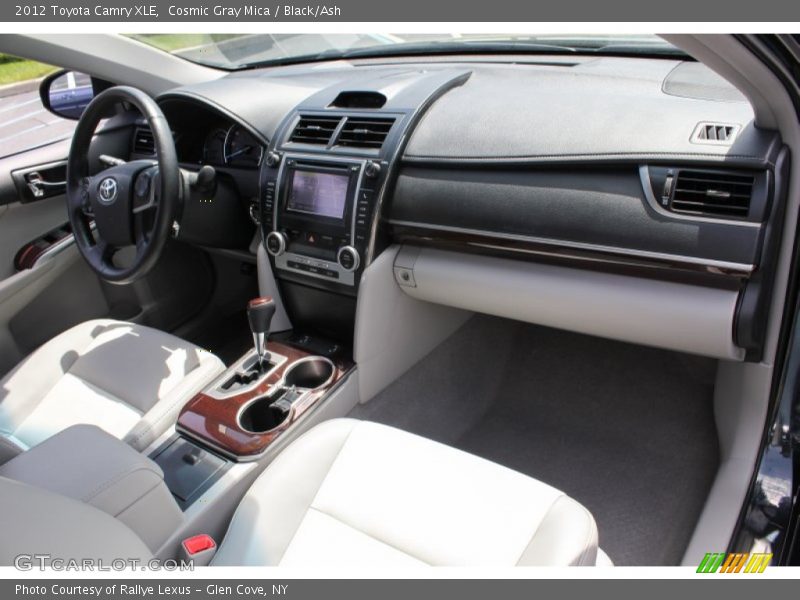 Cosmic Gray Mica / Black/Ash 2012 Toyota Camry XLE