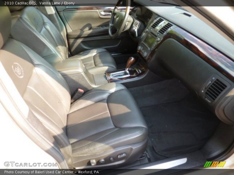 Vanilla Latte / Ebony 2010 Cadillac DTS