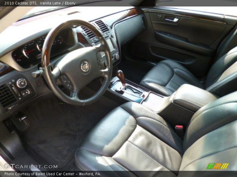 Vanilla Latte / Ebony 2010 Cadillac DTS