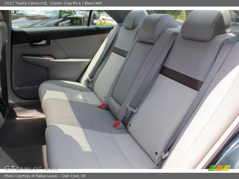 Cosmic Gray Mica / Black/Ash 2012 Toyota Camry XLE