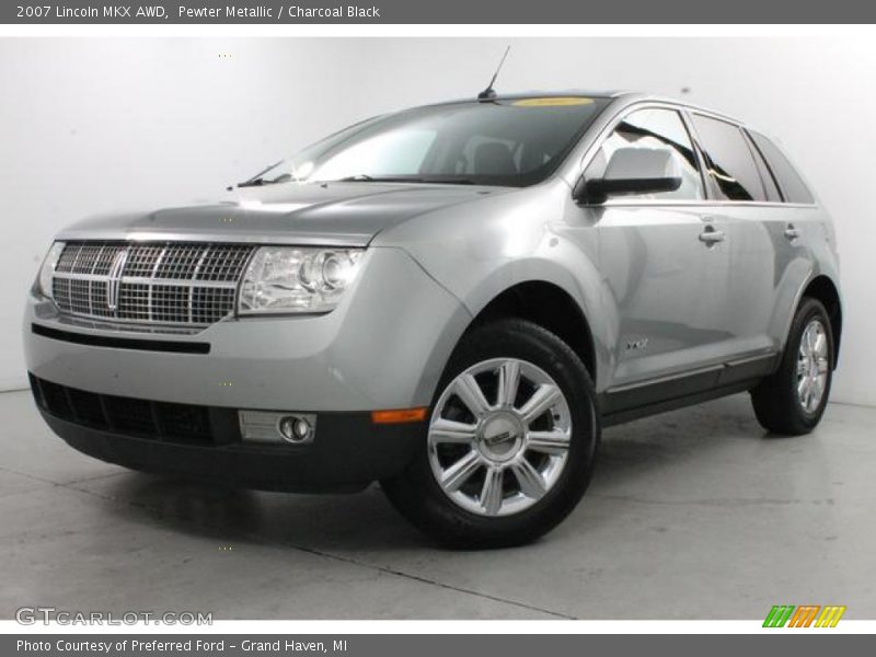 Pewter Metallic / Charcoal Black 2007 Lincoln MKX AWD