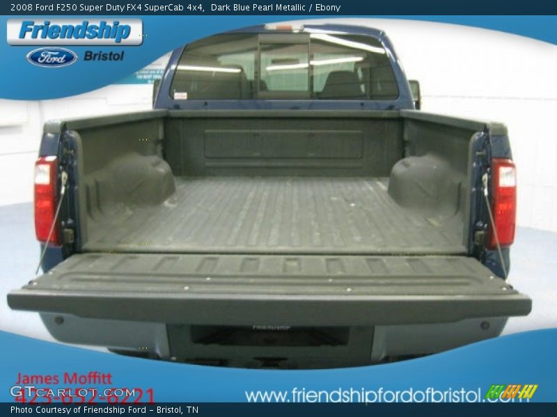 Dark Blue Pearl Metallic / Ebony 2008 Ford F250 Super Duty FX4 SuperCab 4x4