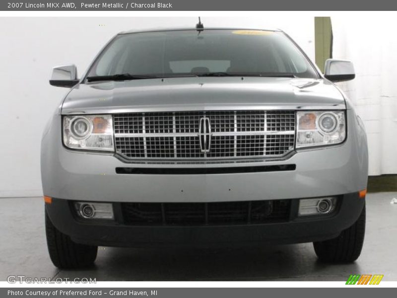 Pewter Metallic / Charcoal Black 2007 Lincoln MKX AWD