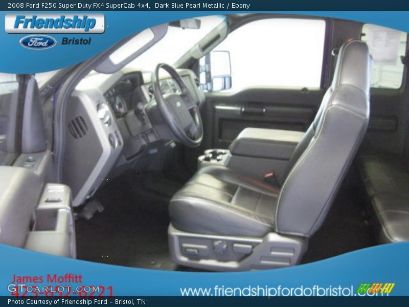 Dark Blue Pearl Metallic / Ebony 2008 Ford F250 Super Duty FX4 SuperCab 4x4