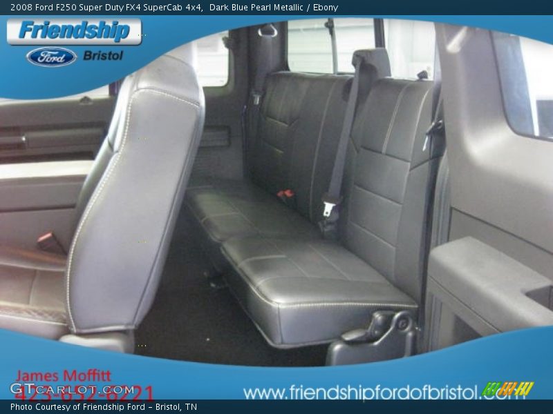 Dark Blue Pearl Metallic / Ebony 2008 Ford F250 Super Duty FX4 SuperCab 4x4