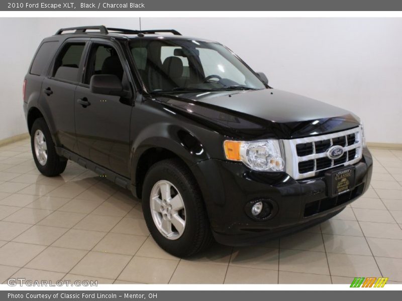 Black / Charcoal Black 2010 Ford Escape XLT