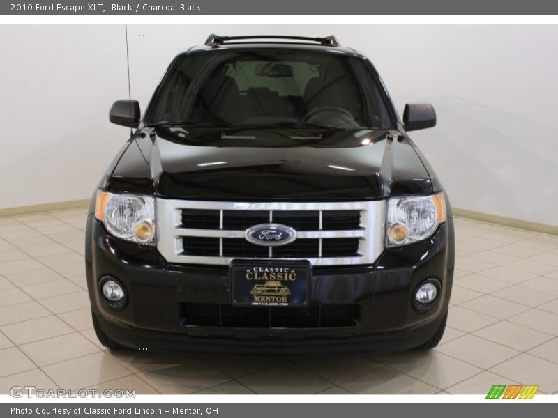 Black / Charcoal Black 2010 Ford Escape XLT