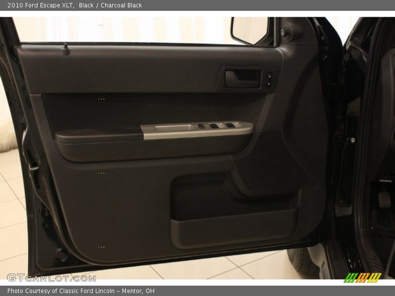 Black / Charcoal Black 2010 Ford Escape XLT