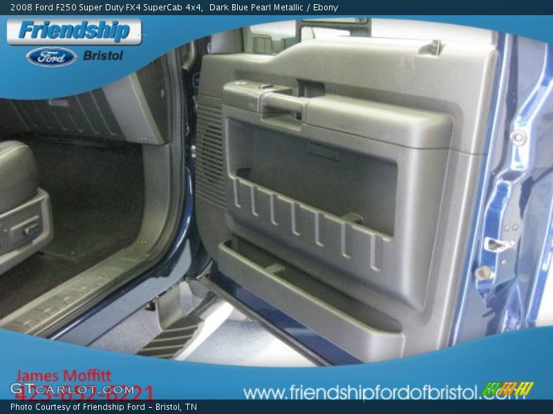 Dark Blue Pearl Metallic / Ebony 2008 Ford F250 Super Duty FX4 SuperCab 4x4