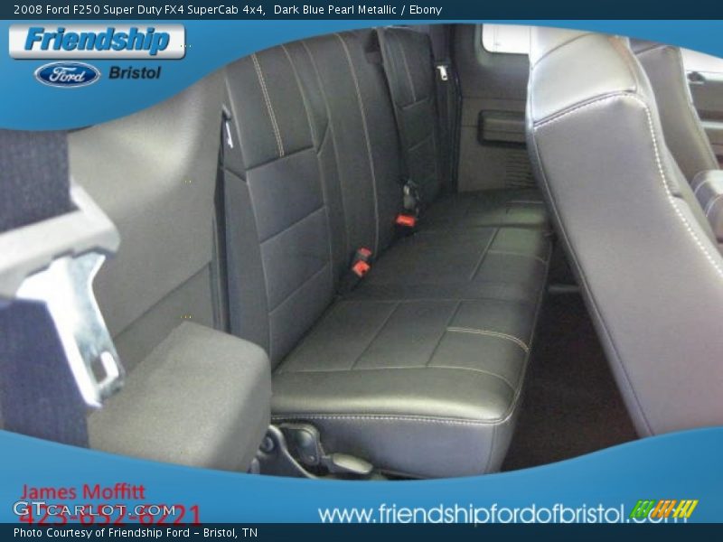Dark Blue Pearl Metallic / Ebony 2008 Ford F250 Super Duty FX4 SuperCab 4x4