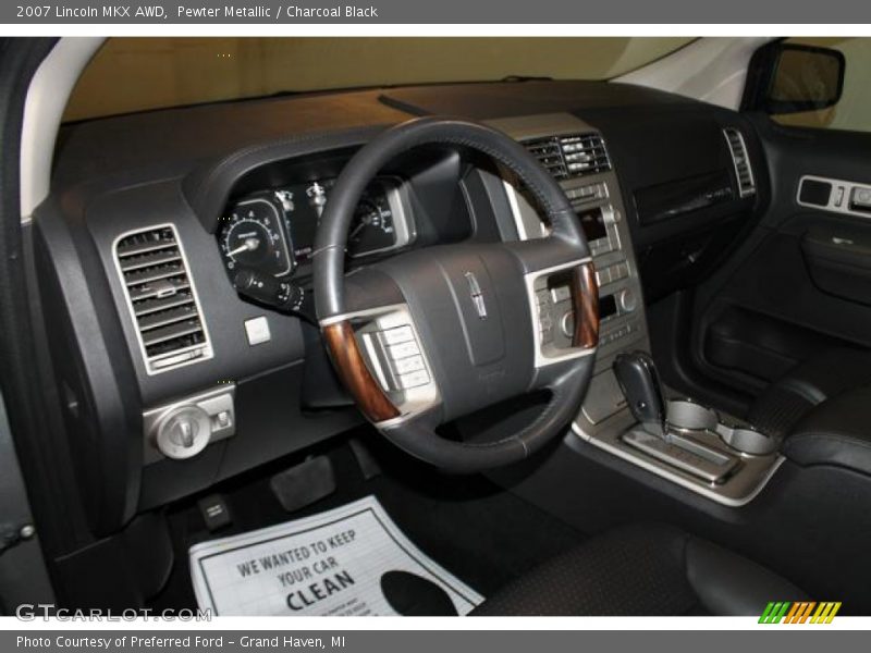 Pewter Metallic / Charcoal Black 2007 Lincoln MKX AWD