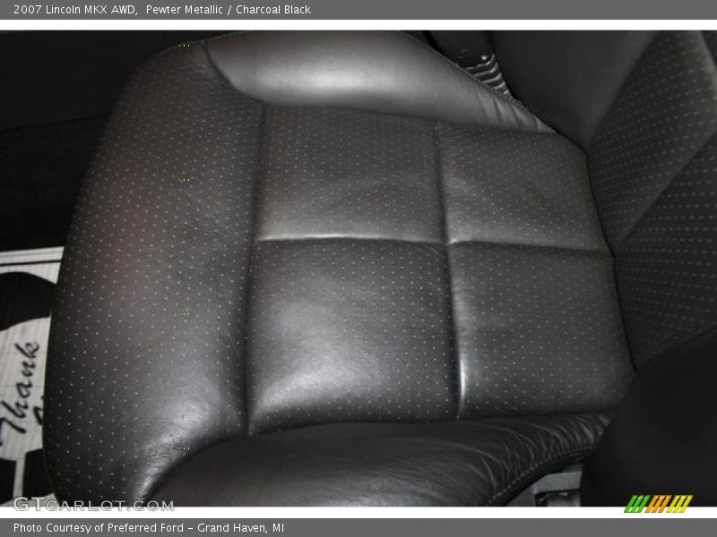 Pewter Metallic / Charcoal Black 2007 Lincoln MKX AWD