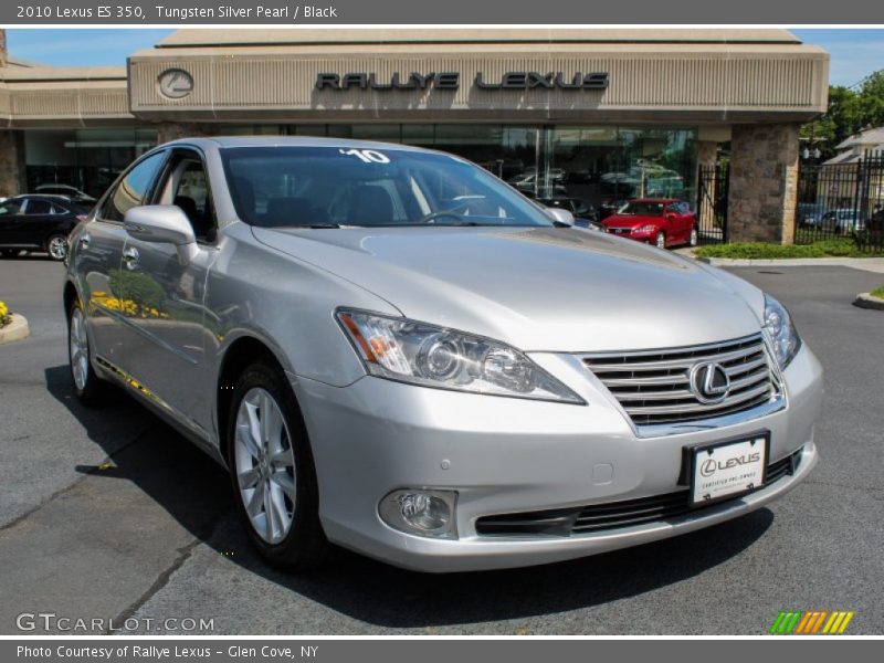 Tungsten Silver Pearl / Black 2010 Lexus ES 350