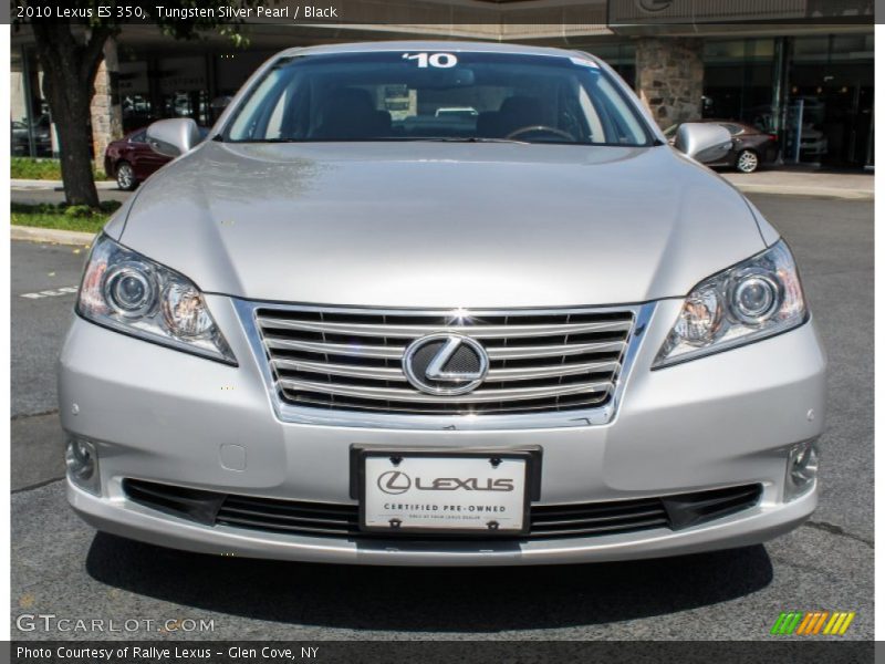 Tungsten Silver Pearl / Black 2010 Lexus ES 350