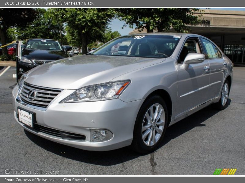Tungsten Silver Pearl / Black 2010 Lexus ES 350