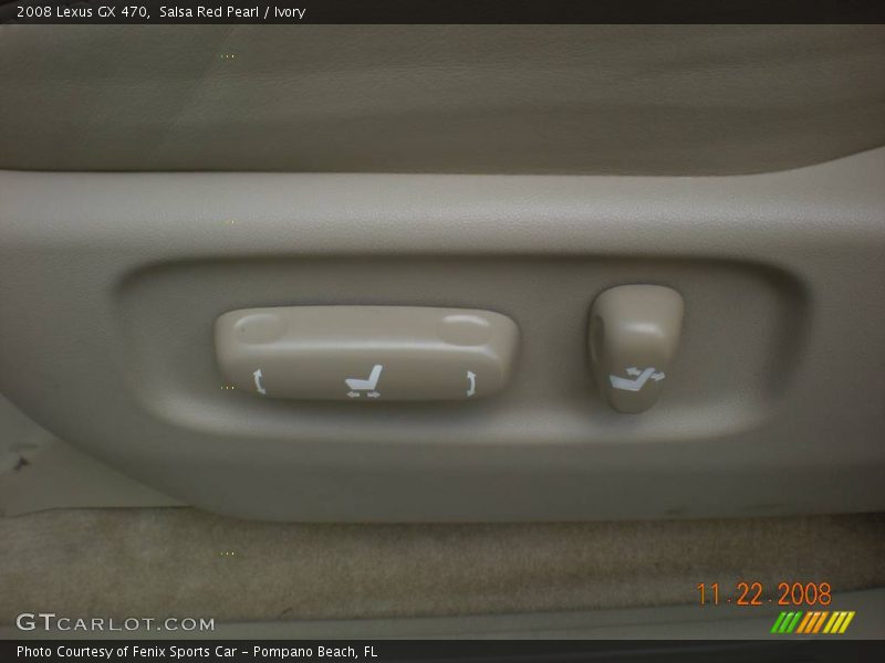Salsa Red Pearl / Ivory 2008 Lexus GX 470