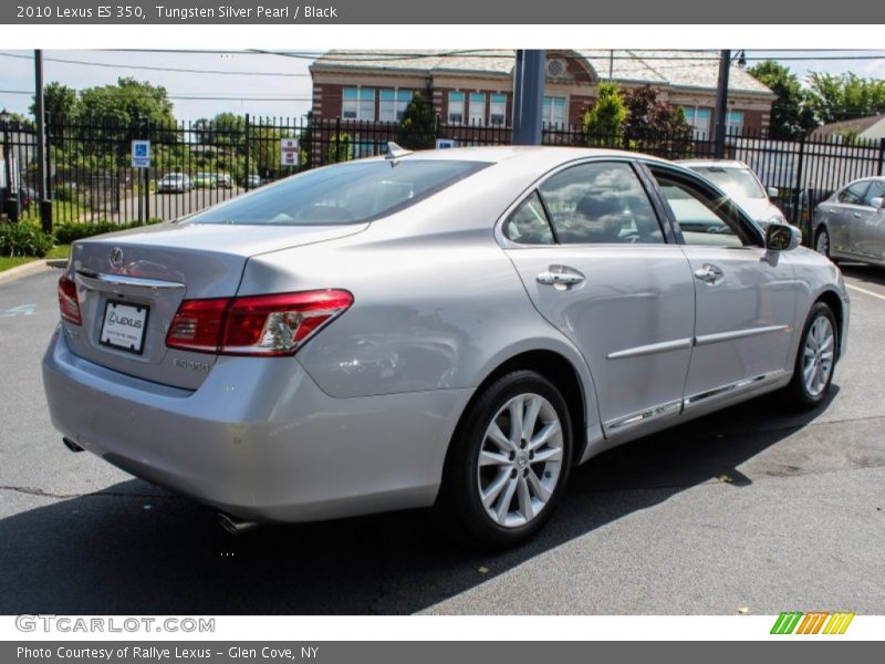 Tungsten Silver Pearl / Black 2010 Lexus ES 350