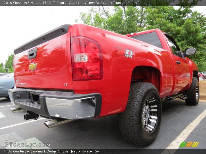 Victory Red / Light Titanium/Ebony 2010 Chevrolet Silverado 1500 LT Regular Cab 4x4