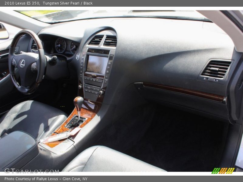 Tungsten Silver Pearl / Black 2010 Lexus ES 350